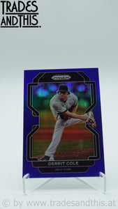2022 Panini Prizm Blue Prizm Gerrit Cole #20