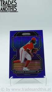 2022 Panini Prizm Blue Prizm Vladimir Guerrero Jr. #76