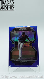 2022 Panini Prizm Blue Prizm Luis Gil #165 RC