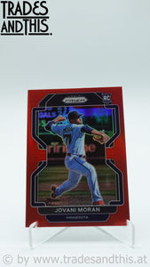 2022 Panini Prizm Red Prizm Jovani Moran #24 RC