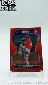 2022 Panini Prizm Red Prizm Dauri Moreta #95 RC