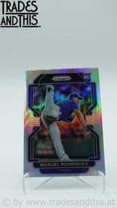 2022 Panini Prizm Silver Prizm Manuel Rodriguez #153 RC