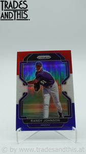 2022 Panini Prizm Red White & Blue Prizm Randy Johnson #152
