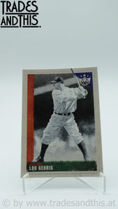 2022 Panini Diamond Kings Short Print Lou Gehrig #104