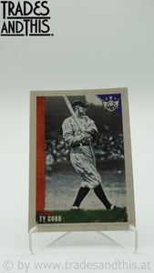 2022 Panini Diamond Kings Short Print Ty Cobb #112