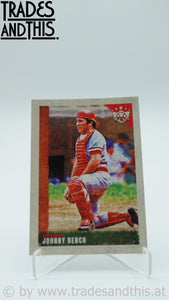 2022 Panini Diamond Kings Short Print Johnny Bench #138