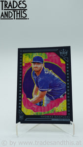 2022 Panini Diamond Kings Blue Frame Thomas Szapucki #159 RC