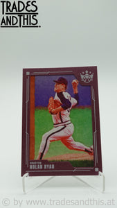 2022 Panini Diamond Kings Plum Frame Nolan Ryan #75