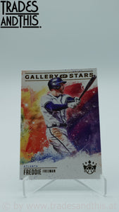 2022 Panini Diamond Kings Gallery of Stars Freddie Freeman #GS-5