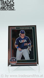 2022 Panini USA Baseball Stars & Stripes Ethan Long #18