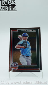2022 Panini USA Baseball Stars & Stripes Ethan Schiefelbein #84