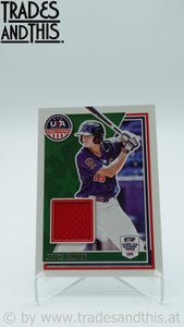 2022 Panini USA Baseball Stars & Stripes USA Baseball Materials Bryce Rainer #USAM-BR