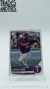 2023 Topps Big League Royce Lewis #34