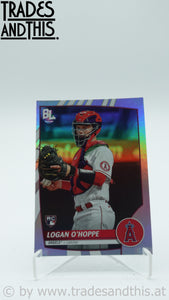 2023 Topps Big League Uncommon Rainbow Foil Logan O'Hoppe #203 RC