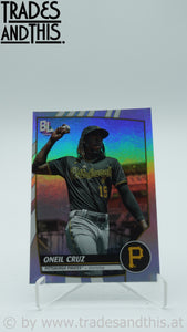 2023 Topps Big League Uncommon Rainbow Foil Oneil Cruz #226