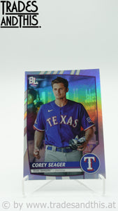 2023 Topps Big League Uncommon Rainbow Foil Corey Seager #247