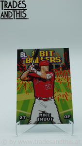 2023 Topps Big League 8-Bit Ballers Mike Trout #8B-2