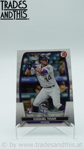 2023 Bowman Ezequiel Tovar #15 RC