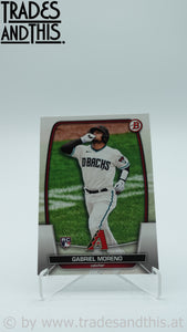 2023 Bowman Gabriel Moreno #69 RC