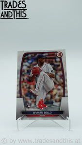 2023 Bowman Brayan Bello #72 RC