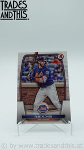 2023 Bowman Pete Alonso #78