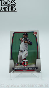 2023 Bowman Simeon Woods Richardson #95 RC