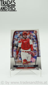 2023 Bowman Willson Contreras #100