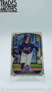 2023 Bowman Prospects Jett Williams #BP-49