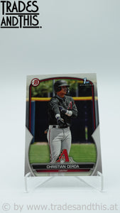 2023 Bowman Prospects Christian Cerda #BP-56
