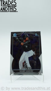 2023 Bowman Chrome Prospects Wilber Sanchez #BCP-6