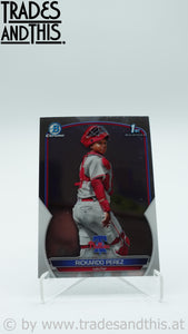 2023 Bowman Chrome Prospects Rickardo Perez #BCP-27