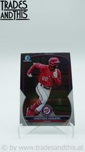 2023 Bowman Chrome Prospects Cristhian Vaquero #BCP-54