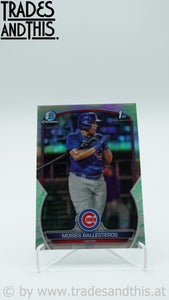 2023 Bowman Chrome Prospects Lunar Glow Refractor Moises Ballesteros #BCP-11