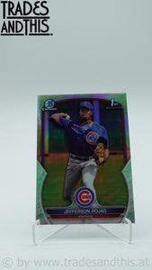 2023 Bowman Chrome Prospects Lunar Glow Refractor Jefferson Rojas #BCP-70