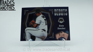 2021 Panini Mosaic Debuts Sixto Sanchez #PD6