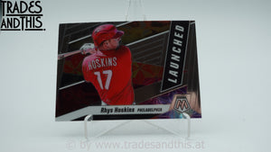 2021 Panini Mosaic Launched Rhys Hoskins #L5