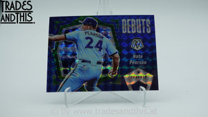 2021 Panini Mosaic Debuts Green Mosaic Nate Pearson #PD9