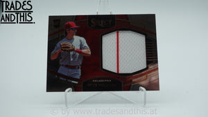 2022 Panini Select Horizontal Rookie Jumbo Swatches Luke Williams #HRJS-LW RC