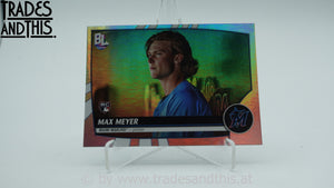 2023 Topps Big League Uncommon Rainbow Foil Max Meyer #206 RC