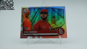 2023 Topps Big League Uncommon Rainbow Foil Ivan Herrera #215 RC