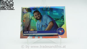 2023 Topps Big League Uncommon Rainbow Foil Alek Manoah #220