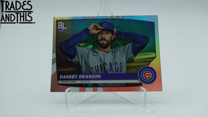 2023 Topps Big League Uncommon Rainbow Foil Dansby Swanson #232