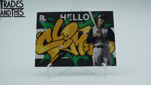 2023 Topps Big League Roll Call Wildstyle Edition Roberto Clemente #RC-12