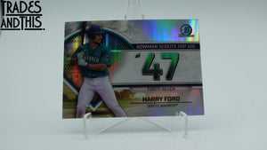 2023 Bowman Bowman Scouts Top 100 Harry Ford #BTP-47