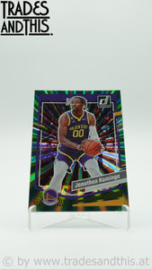 2023-24 Panini Donruss Green Laser Holo Jonathan Kuminga #148