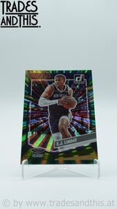 2023-24 Panini Donruss Green Laser Holo E.J. Liddell #190