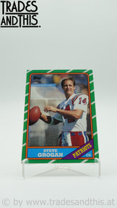 1986 Topps Steve Grogan #31