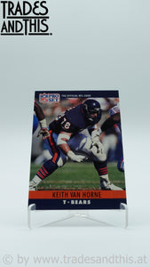 1990 Pro Set Keith Van Horne #58