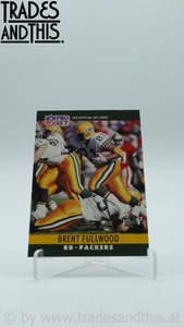 1990 Pro Set Brent Fullwood #107