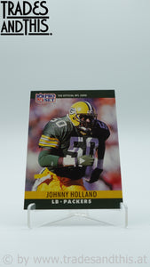 1990 Pro Set Johnny Holland #110